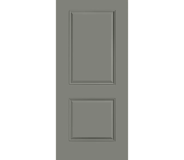 Breckenridge 2 Panel Square Steel Entry Door