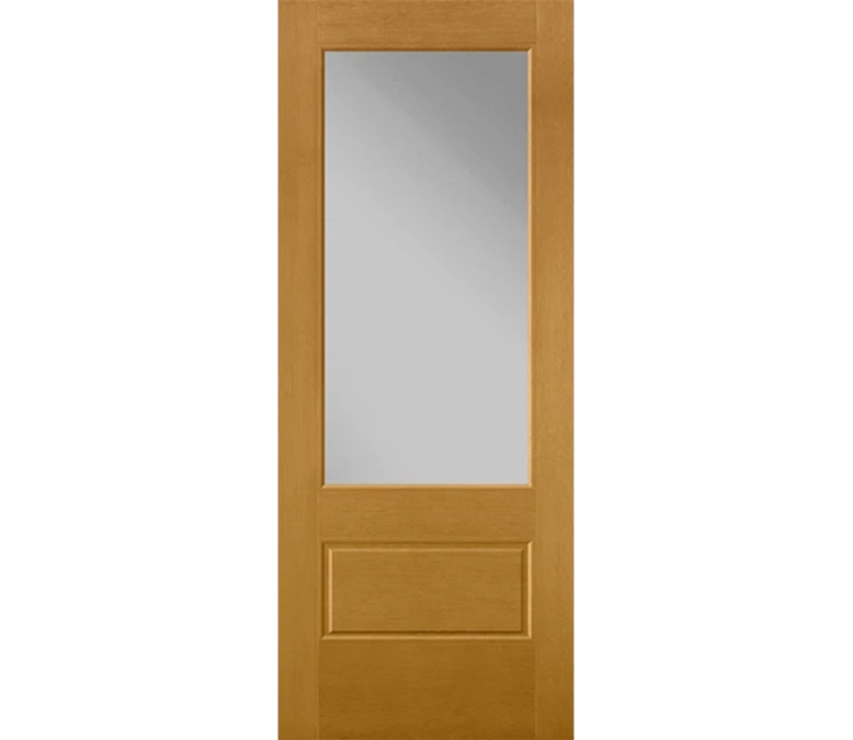 Breckenridge 3 Quaters Light Fiberglass Entry Door