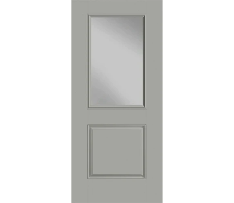 Breckenridge Half Light 1 Panel Fiberglass Entry Door