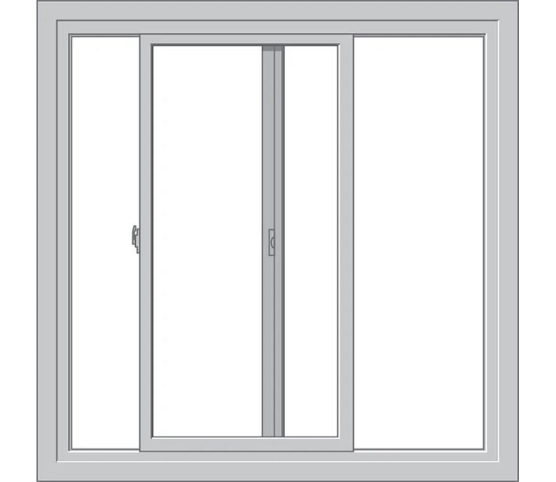 Breckenridge Pella Hurricane Shield Series Vinyl Sliding Window