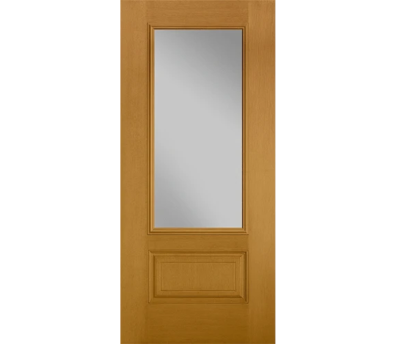 Breckenridge Three Quaters light Fiberglass Entry Door